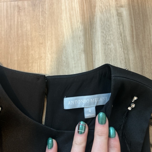 ANTONIO MELANI Black Skirt set - Picture 5 of 7